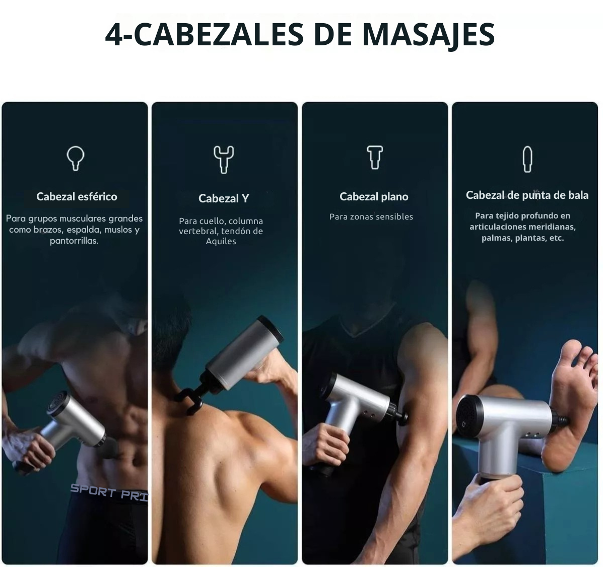 Masajeador muscular eléctrico