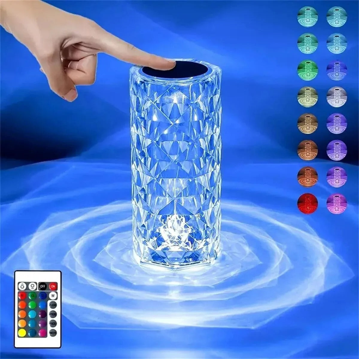 Lampara Touch RGB