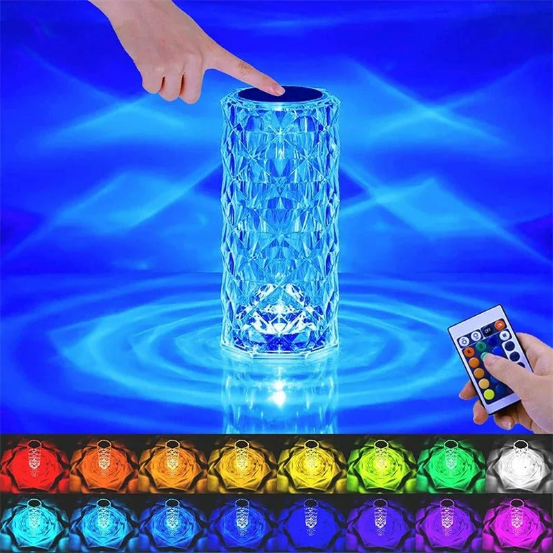 Lampara Touch RGB