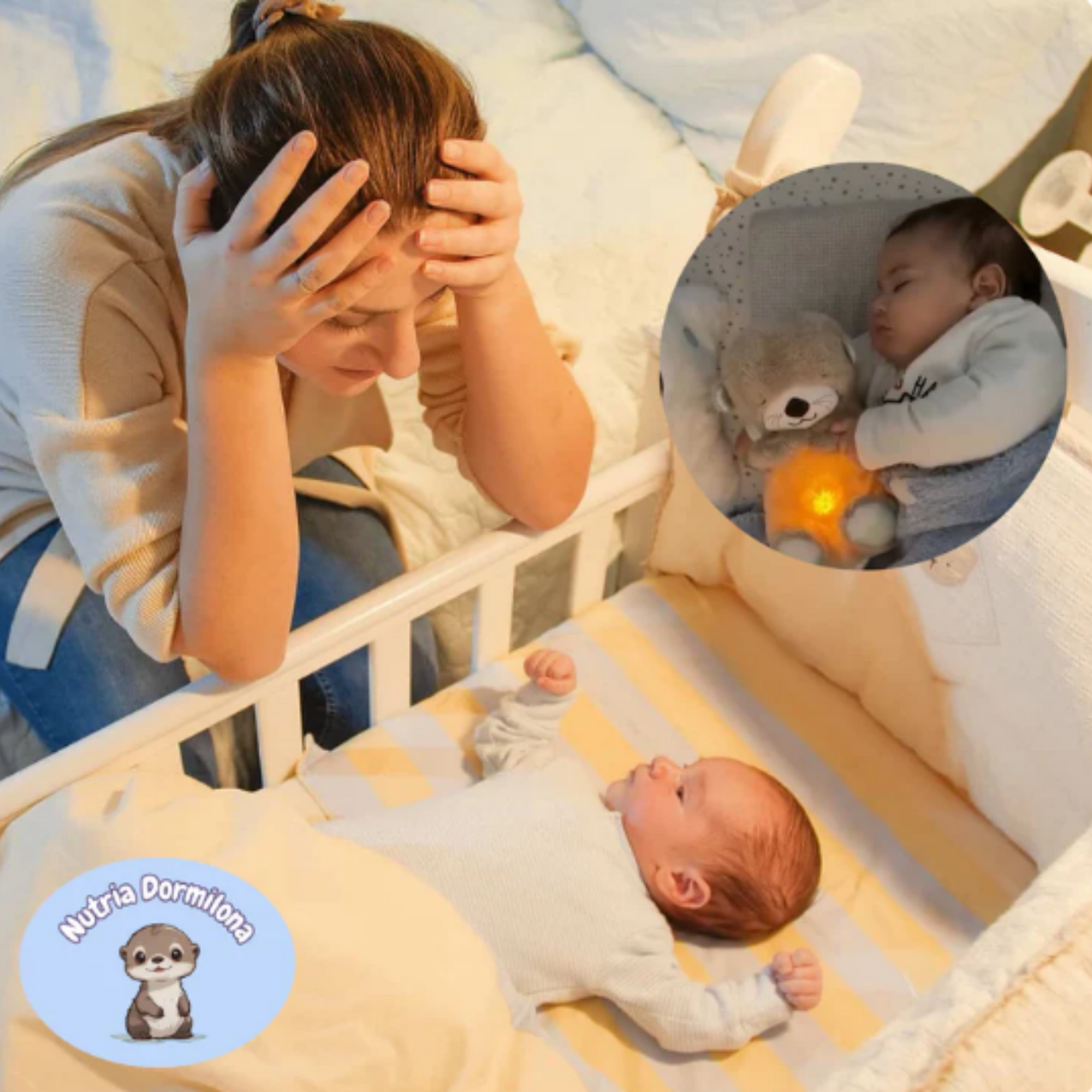 Peluche de Nutria para dormir en calma